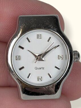 Quartz Diamond Studded Watch (Functional, New Battery)